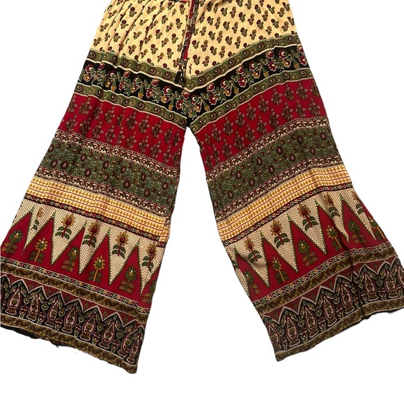 NWT. S/M. Pallozo Pants by Sacred Threads BL/RD 1. 0268 - Picture 3 of 5